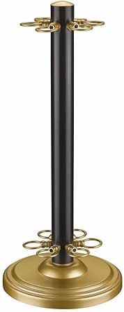 Z-Lite CSBRZ+SG Billiard Cue Stand, Bronze + Satin Gold