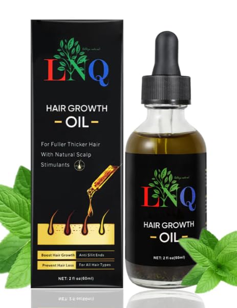 Aceite Capilar Herbal LNQ – Fórmula Natural para Crecer, Fortalecer y Engrosar el Cabello
