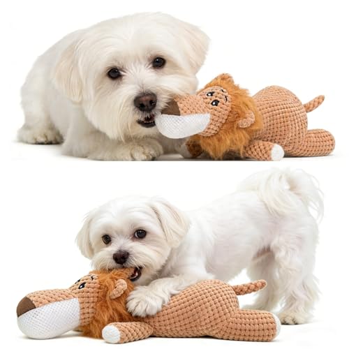 Juguete de peluche interactivo para perros pequeño y mediano