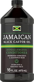Jamaican Black Castor Oil 16oz | Nourish Hair, Skin, and Nails | All Natural Hypoallergenic Conditioner