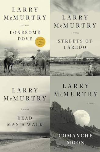 Lonesome Dove Saga 4 Volume Set (Dead Man's Walk, Comanche Moon, Lonesome Dove, Streets of Laredo) 2004