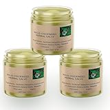 Salve de hierbas de pamplina silvestre, crema de salve de pamplina orgánica Kowsunary, ungüento de pamplina - todo ungüento de hierbas natural, alivia la piel seca, hidrata e hidrata (3pcs)
