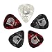 D'Addario Celluloid Guitar Picks - Guitar Accessories - Guitar Picks for Acoustic Guitar, Electric Guitar, Bass Guitar - Natural Feel, Warm Tone - Assorted, Assorted, 25-pack