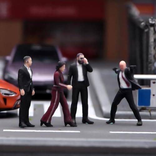 Figurines 1:64 de qualité supérieure pour diorama fait main