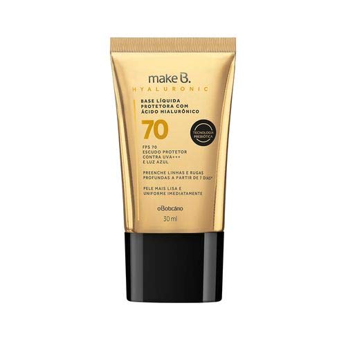 Make B. Base Líquida Protetora Hyaluronic 70 Cor 15