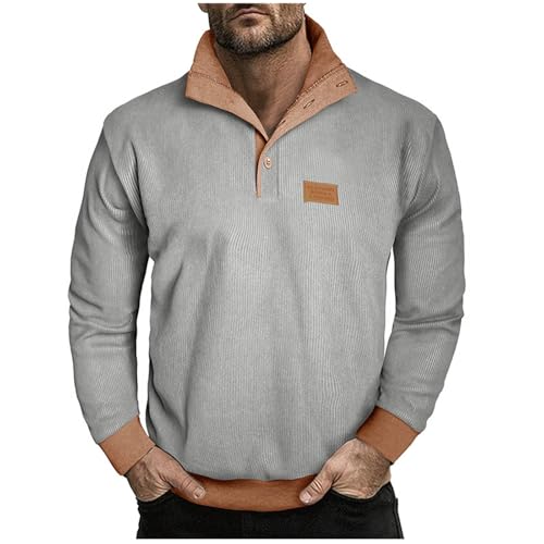 Pull à capuche pour homme grande taille à motif géométrique pour l'automne
