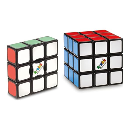 Rubik's Kub | Startpaketet - Original 3 x 3 Cube and Edge Classic Problemlösande pussel, för nybörjare