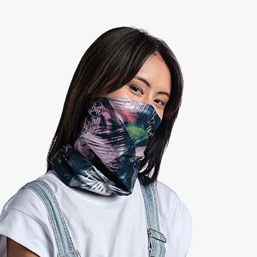 Image of BUFF CoolNet UV Neck Gaiter, UPF 50 Sun Protection, Breathable, Versatile, Quick Dry Face Mask, Multi-Colored, Adult Size