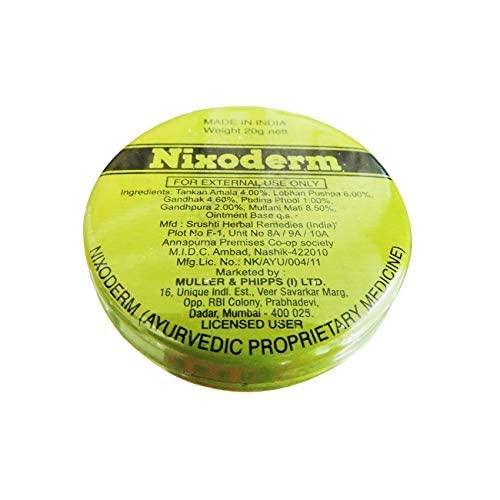 Admart Nixoderm AYURVEDIC Cream, 20g (Set of 10)