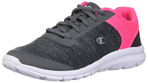 Champion Girl's Grey Jersey Pink Girls' Performance Gusto Cross Trainer Little Kid Size 13 Regular