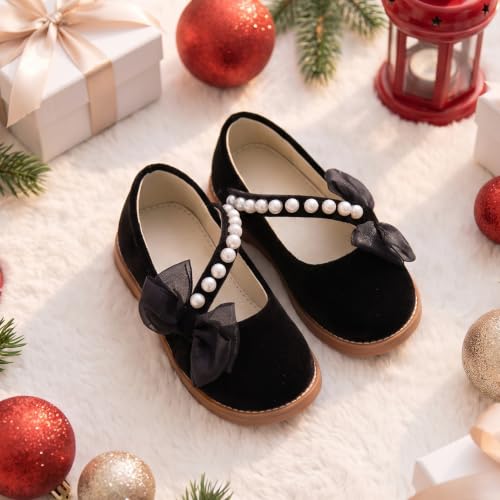 Image of ESTINE Toddler Girls Mary Jane Oxford Dress Shoes Wedding & School Party Uniform