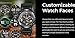 Titan Tough Smartwatch Maximus (Black) Rugged Military Smartwatch for Men, Bluetooth Calling & Text Alerts, Heart Rate, SpO2, Blood Pressure, Waterproof Fitness Tracker, Android & iOS