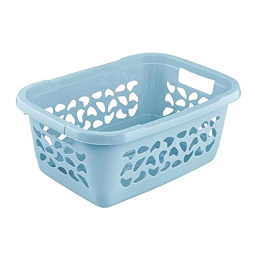 keeeper Panier à Linge, Design Ajouré, 32 L, Jost, Nordic Blue