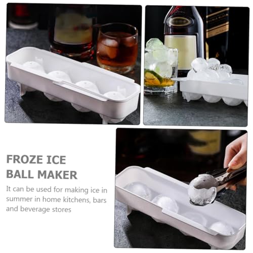 Molde para hielo en bola 2 piezas con tapas miniatura 6