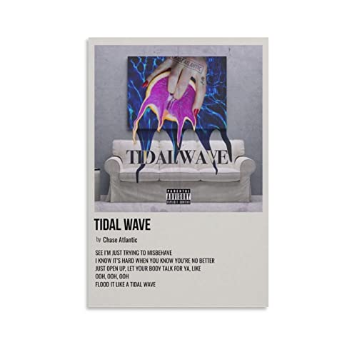 Chase Atlantic Tidal Wave affiche décoration chambre ado poster sur toile 50x75cm