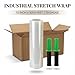 Stretch Film Wrap for Moving, 1 Pack 15 Inch x 1000ft 70 Gauge Clear Self-Adhering Wrap with Handle for Moving, Packing, Shipping, Pallet & Furniture Protection
