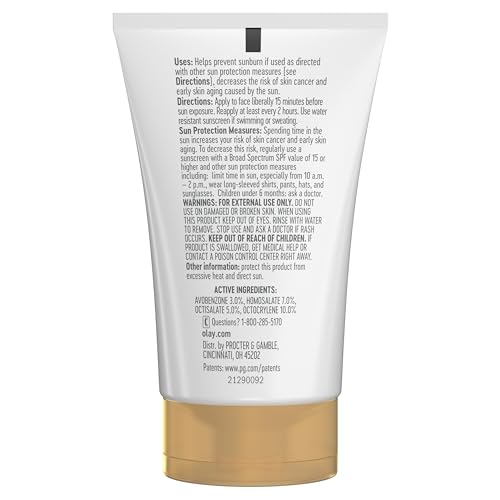 Olay Invisible Sunscreen, SPF 35, 100% Invisible Facial Sunscreen and Makeup Primer - Fragrance-Free, Weightless, No White Cast Broad Spectrum Sun Protection with Vitamin C & E, Aloe Vera, 1.7 Oz - Image 12