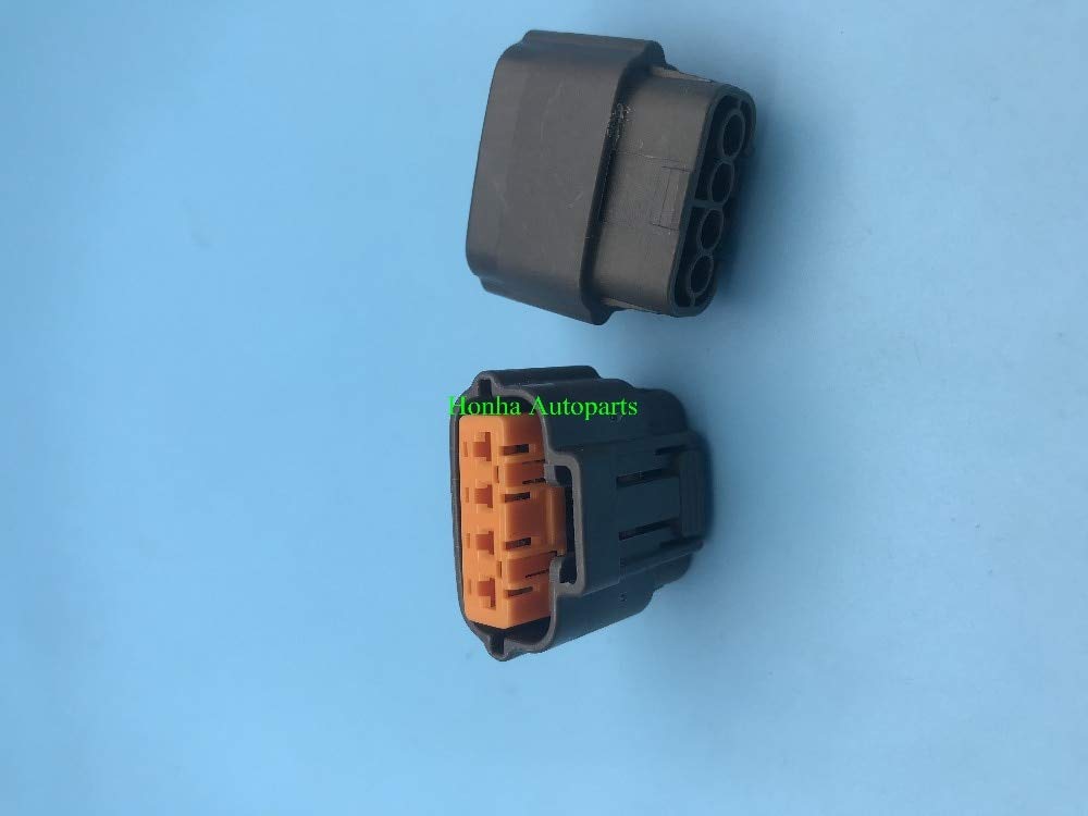 Davitu Cables, Adapters & Sockets - 50/100 Sets 4way Sumitomo 6195-0030 Throttle Position Sensor TPS Plug Automotive 4 Pin Connector For Mazda RX7 FD - (Color Name: 100sets)