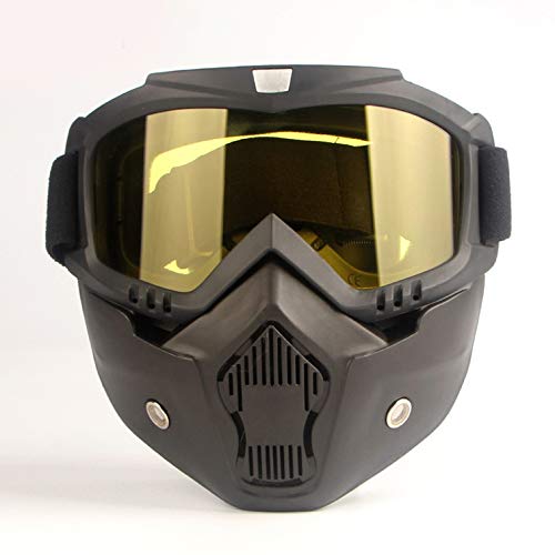 Surlunettes De Protection,Lunettes De Masque De Moto En Plein Air Harley Outdoor Masques Amovibles Harley Masques Amovibles,Coupe-Vent Et Antipoussière