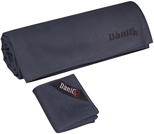 Microfiber towel per Workout Indoor Outdoor Yoga Gym Camping Travel Sports Set Beach Swimming Surf-Absorbent Antibacterial Multipurpose Compact-Travel accessories-small hand towel in mesh bag - XL