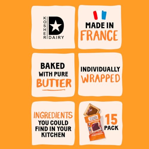 Image of Michel & Augustin Milk Chocolate Caramel Cookies, 15ct Bags, 3-Pack