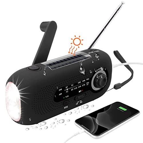 Journy Radio Solaire Portable,Radio Dynamo,Solaire...