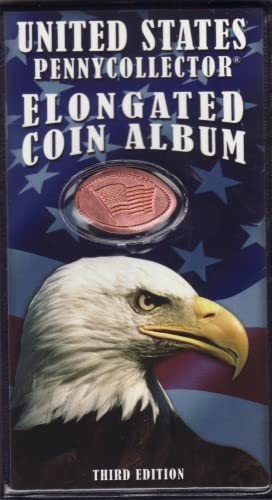 Flag & Eagle U.S.A. Pressed Penny Book W/Free Coin