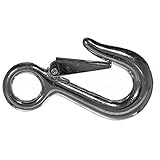 Paracord Planet Rigid Eye Safety Hook – Inside Width of 5/8 Inch – Heavy Duty Utility Hook (5 Pack)
