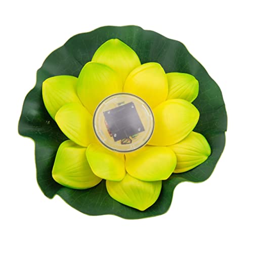 SEWOART Luzes de lago, lâmpada de flor, iluminação flutuante para piscina, luz noturna decorativa, l