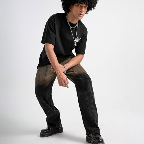 Men's Baggy Jeans Y2K Vintage Casual Jeans Streetwear Dance Skateboard Jeans Striaght Leg Denim Pants4