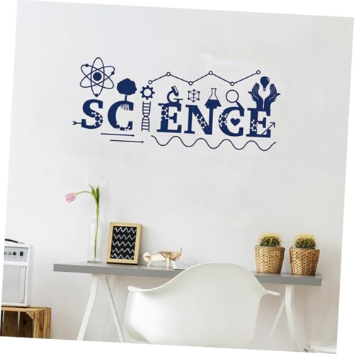 Vinilo decorativo ciencia 99x42 cm adhesivo para pared miniatura 6