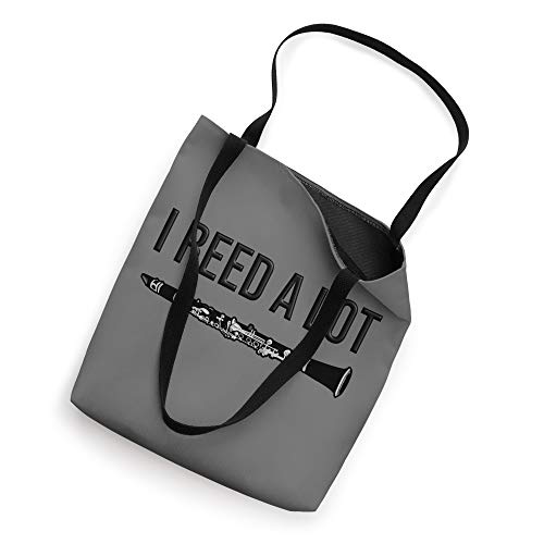 Clarinet - I reed a lot - band gift idea, Funny Clarinet Tote Bag