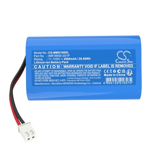 Batería VI VINTRONS para dispositivo de masaje muscular, modelo INR18650-3S1P, 11.1 V, 2600 mAh miniatura 4