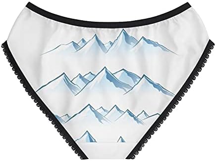 Mountains Panties, Mountains Underwear, Briefs, Cotton Briefs, Funny Underwear, Panties For Women