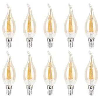 UBERSWEET LED Bulb, High Light Transmittance Energy Saving E14 Bulb for Outdoor Lighting for Indoor Lighting for Lamp Parts for Household Electrical Parts