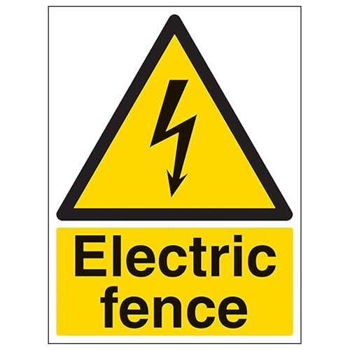 Panneau de sécurité clôture électrique V Safety pour sérénité nocturne autour de la maison