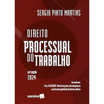 Capa do livro Direito Processual do Trabalho - 46ª edição 2024