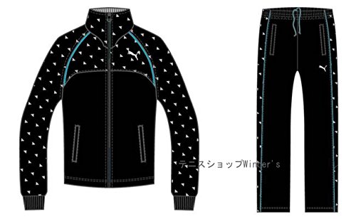 Amazon | PUMA（プーマ）トレーニング上下セット ブラック×プーマ