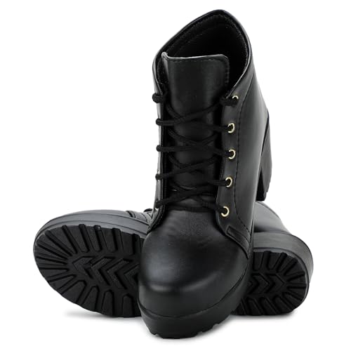 Image of black boots for women