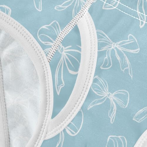 Wusikd White Bows Boys' Underwear Cotton Boys Briefs Soft Toddler Underwear 2T 5