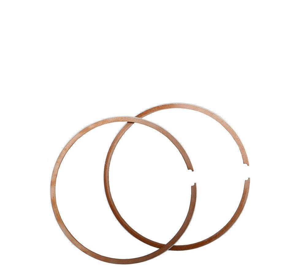 Meteor Piston Racing 66.40MM Piston Ring Set Compatible with Honda Kawasaki Suzuki Yamaha