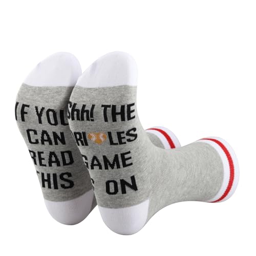 TSOTMO 2 Pairs Baseball Lover Gift Orioles Baseball Gift Baseball Club Gift 90s Gift Team Spirit Gift4