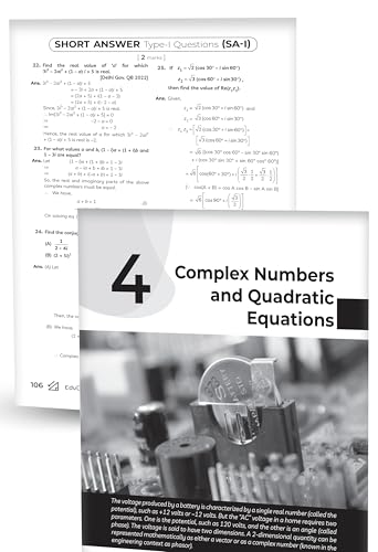 Image of Educart CBSE Class 11 Mathematics Question Bank 2026-27 | Based on 2027 Syllabus | Chapter-wise PYQs, MCQs, Case-Based Qs, Assertion Reason, Competency-Based & Notes