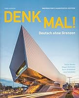 Denk Mal! Deutsch Ohne Grenzen (Third Edition) Teacher's Edition w/Supersite Code 1543303684 Book Cover