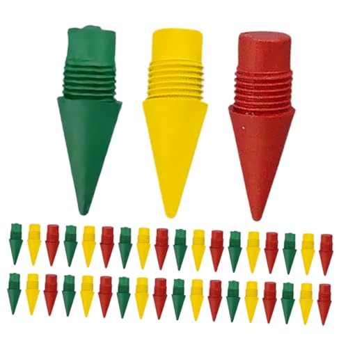 WEKAMOS 鉛筆芯リフィル60個 - スタイル鉛筆チップリフィル、滑らかな書き心地、子供用、学校や家庭での使用に最適、学習や描画の楽しさを向上