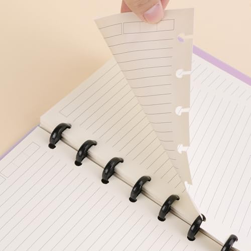 Carnet de notes Eagle anti-accrochage avec reliure dissimulée et couverture polyester - 5