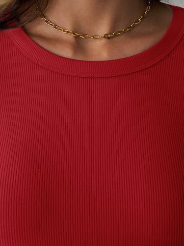 Save on GKBK Women's 3/4 Sleeve Ribbed Tops with code BZT87XX3 - Image 5