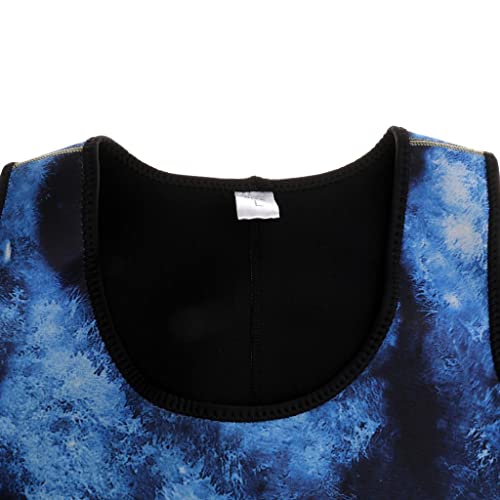 LEIPUPA Camuflagem Masculina 3 mm Neoprene Duas Peças Roupa de Mergulho Mergulho Surf Lança Pesca, B