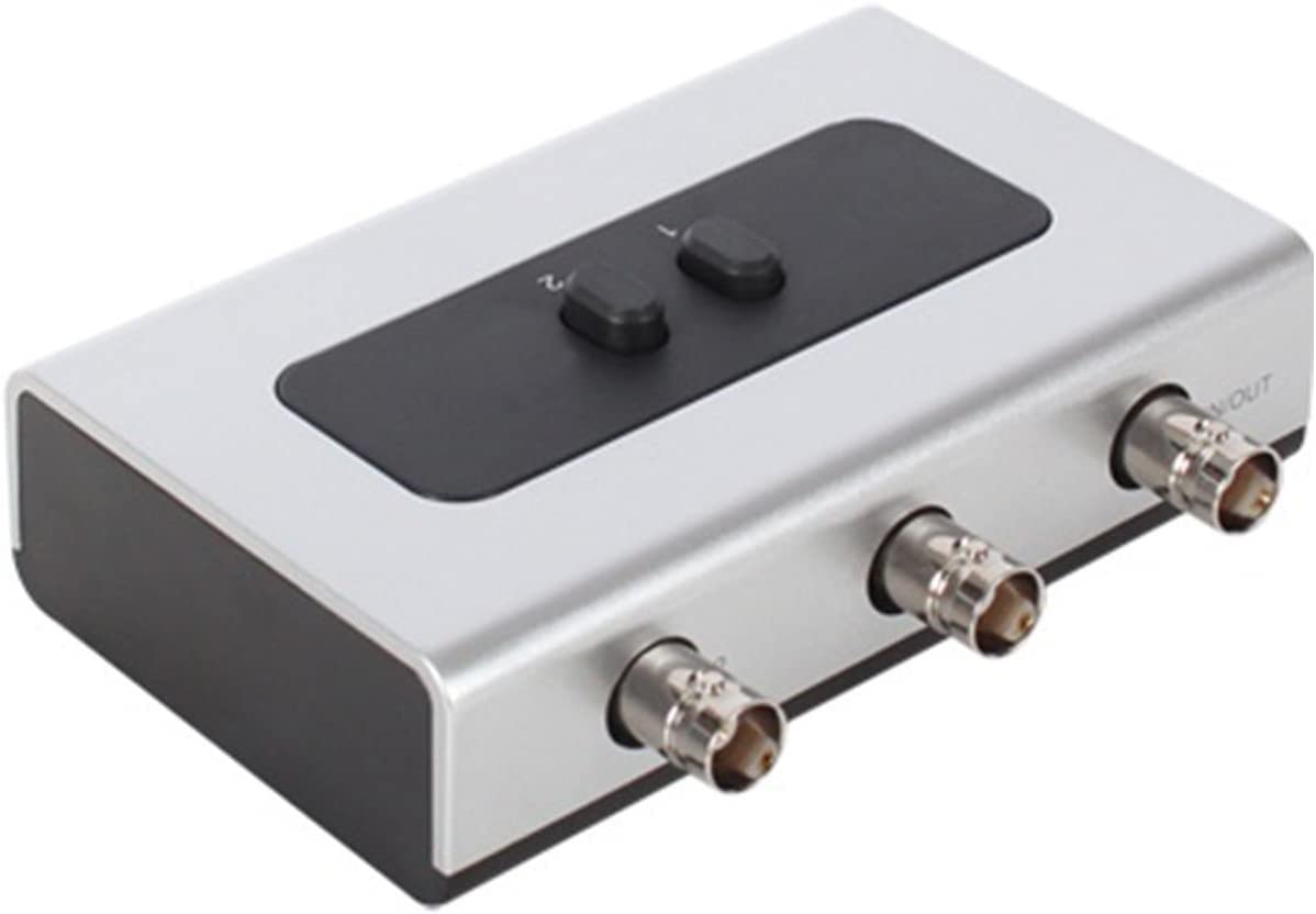 Amazon | NETmate BNCスイッチ 2:1 マニュアルスイッチボックス