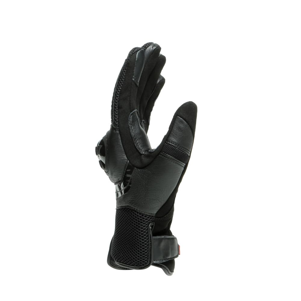 DAINESE - Mig 3 Unisex Leather Gloves, Guanti Moto Pelle, Nero, XS